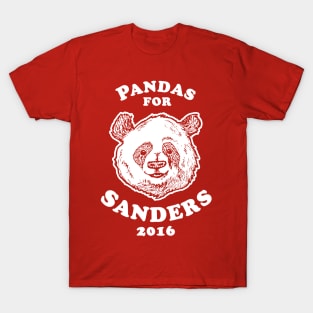 Pandas For Sander T-Shirt T-Shirt